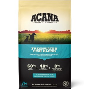 Acana Freshwater Fish Blend Grain Free Dry Dog Food 25lb | 349086JDG