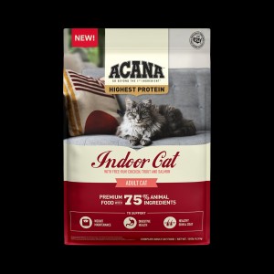 Acana Highest Protein, Indoor Cat Grain Free Dry Cat Food 10lb | 894235FXQ