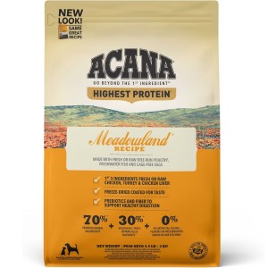 Acana Highest Protein, Meadowland Grain Free Dry Dog Food 4.5lb | 923647UKR