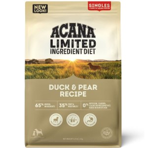 Acana Singles, Duck & Pear Limited Ingredients Grain Free Dry Dog Food 4.5lb | 146905NJG