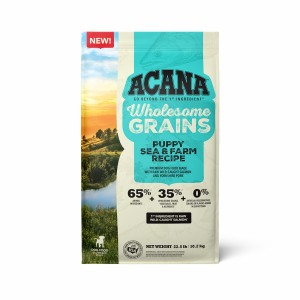 Acana Wholesome Grains, Puppy Sea & Farm Dry Dog Food 22.5lb | 170326IAC