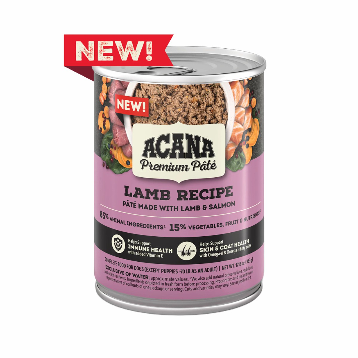 Acana ACANA PREMIUM PÂTÉ™, Lamb Grain Free Wet Dog Food 12.8oz*12 | 769281RQG