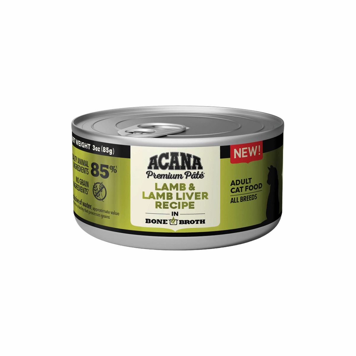 Acana ACANA Premium Pâté, Lamb & Lamb Liver Grain Free Wet Cat Food 3oz*24 | 713542YPS