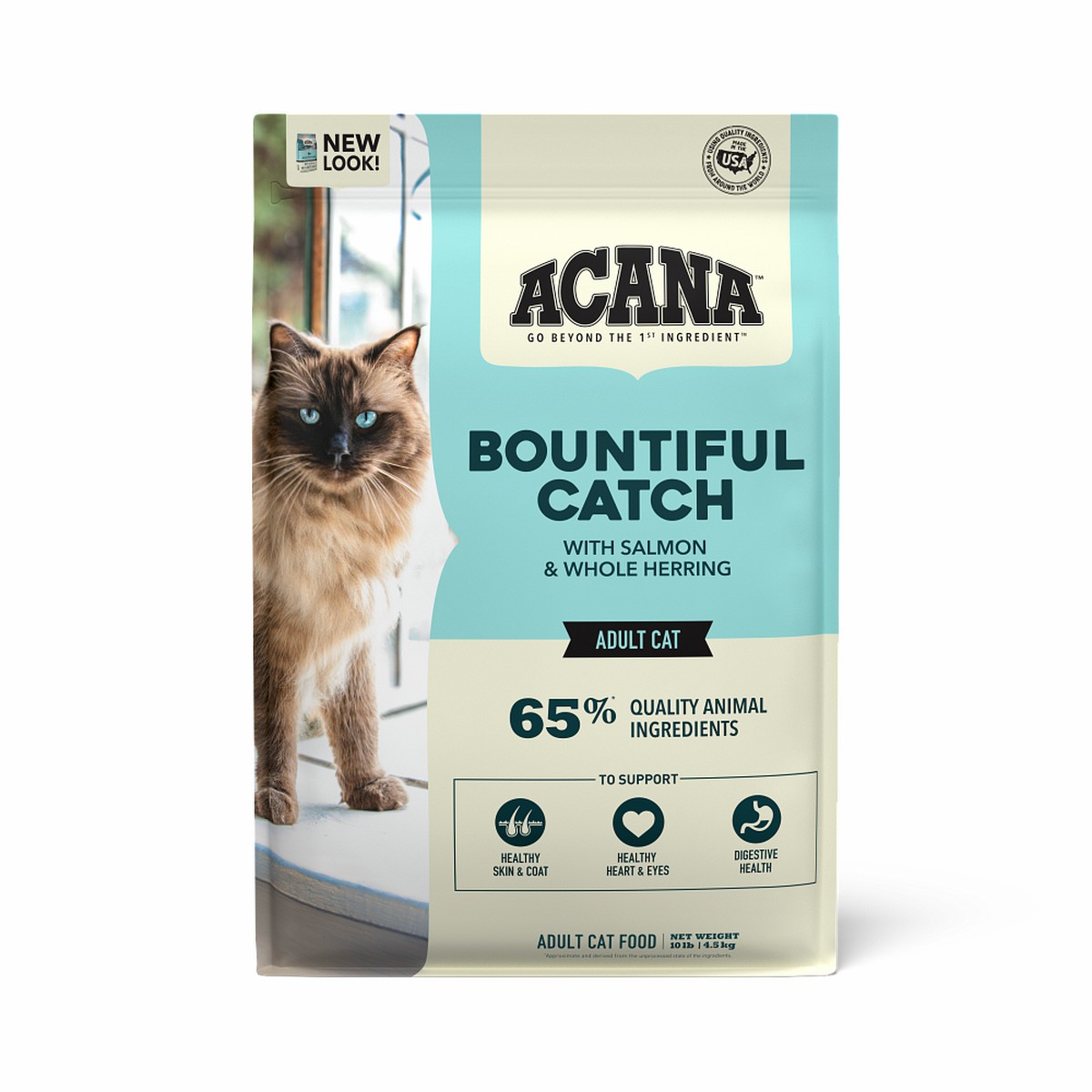 Acana Bountiful Catch Grain Inclusive Dry Cat Food 10lb | 361920AIU