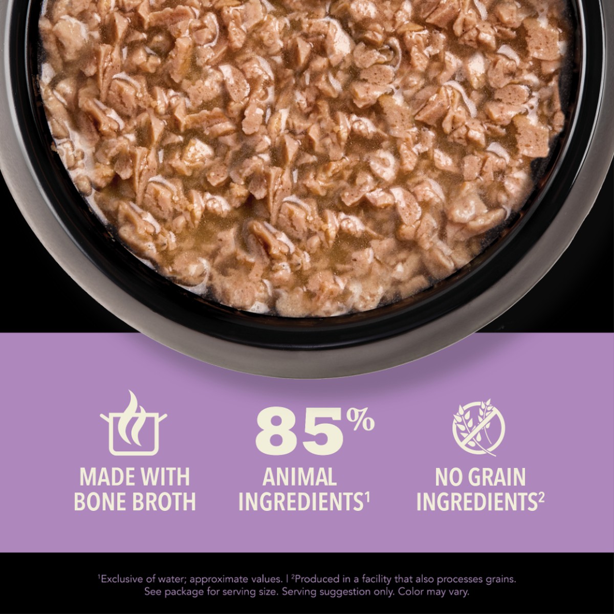 Acana Chunks in Broth Chicken & Salmon for Kittens Grain Free Wet Cat Food 3oz*12 | 013729PGA