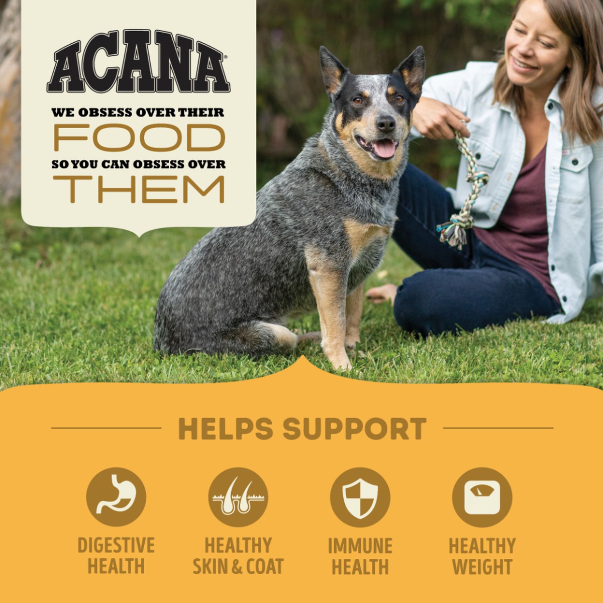 Acana Free-Run Poultry Grain Free Dry Dog Food 4.5lb | 094631RCU