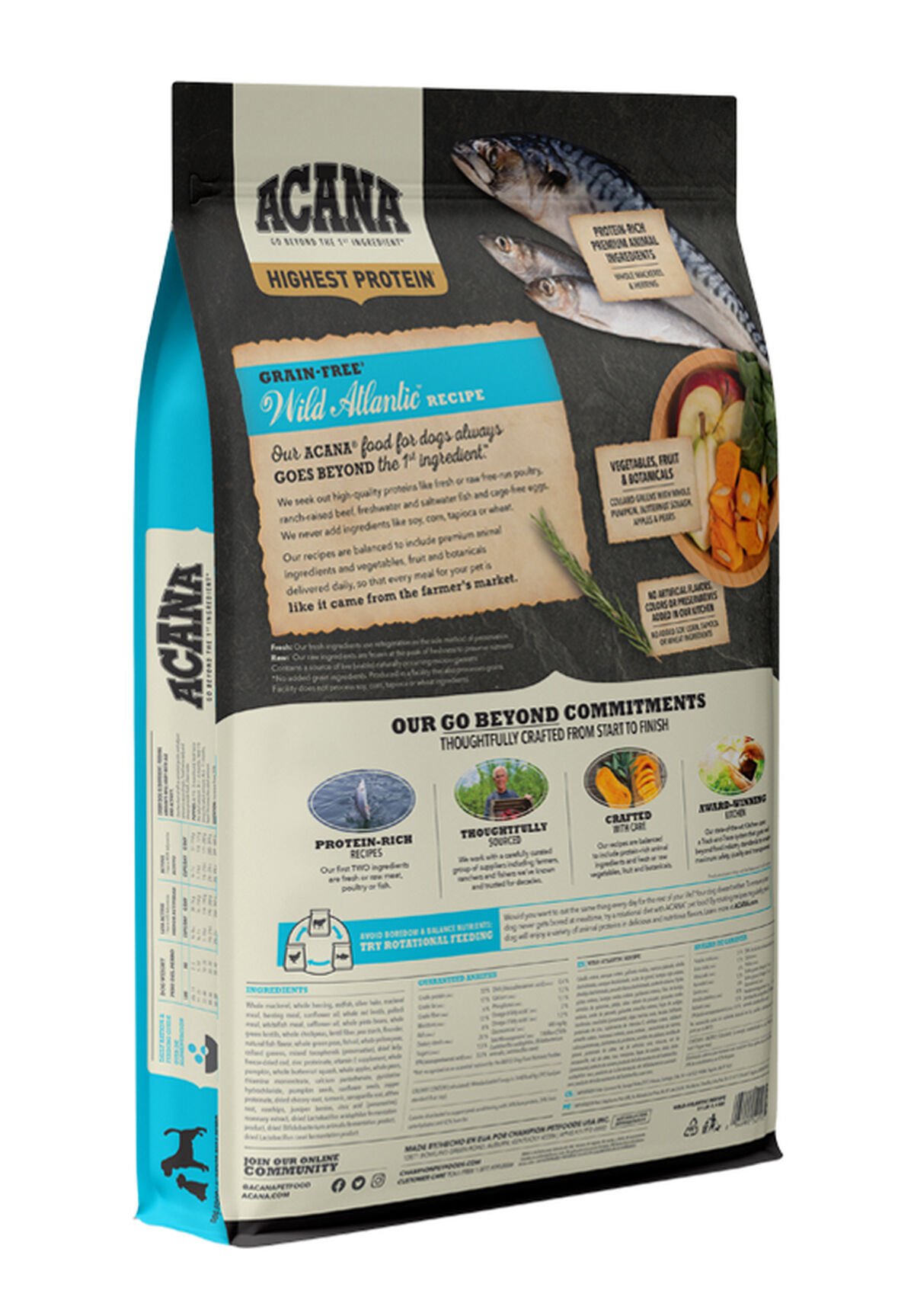 Acana Highest Protein, Wild Atlantic Grain Free Dry Dog Food 4.5lb | 532917ERH