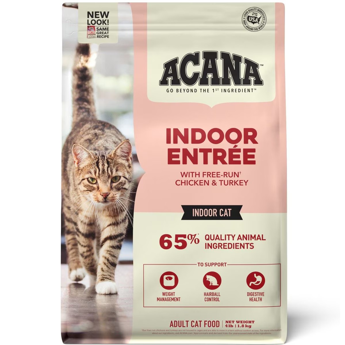 Acana Indoor Entrée with Poultry & Fish Grain Inclusive Dry Cat Food 4lb | 407358XYW