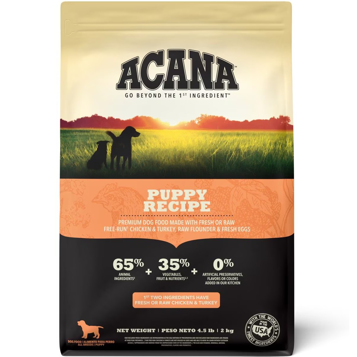 Acana Puppy Grain Free Dry Dog Food 4.5lb | 370984SCL