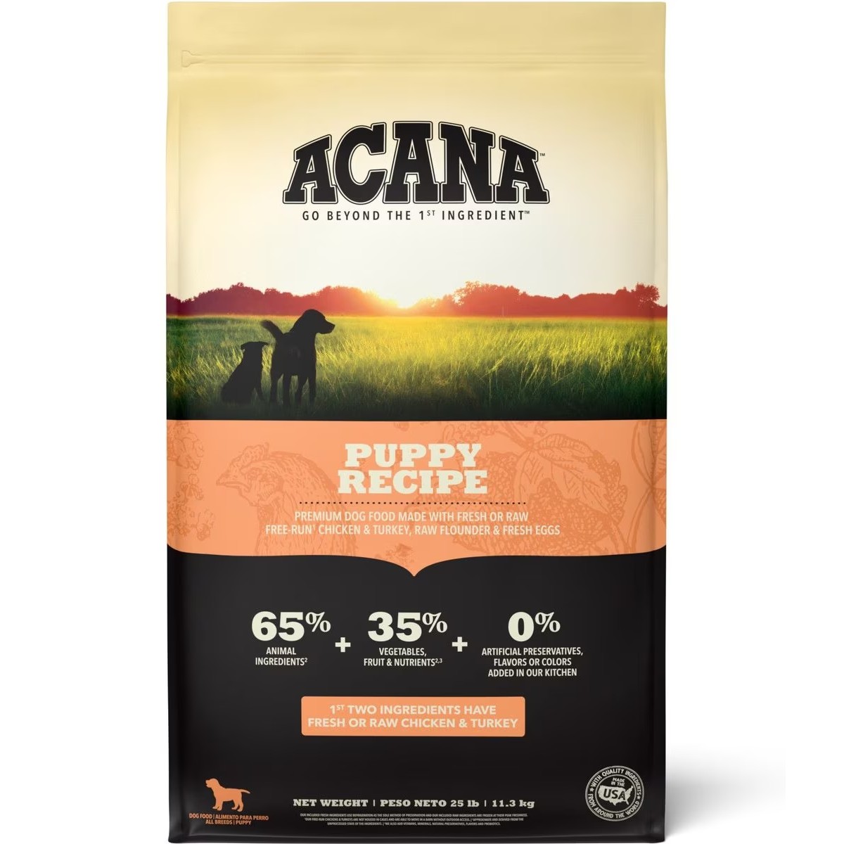 Acana Puppy Grain Free Dry Dog Food 25lb | 975321WLY