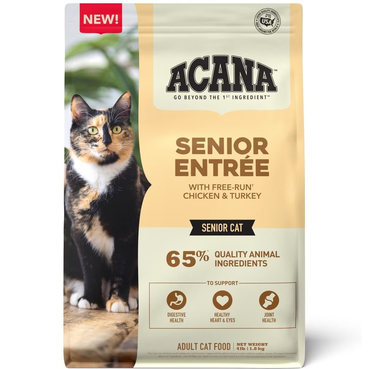 Acana Senior Entrée Grain Inclusive Dry Cat Food 4lb | 257498HVL