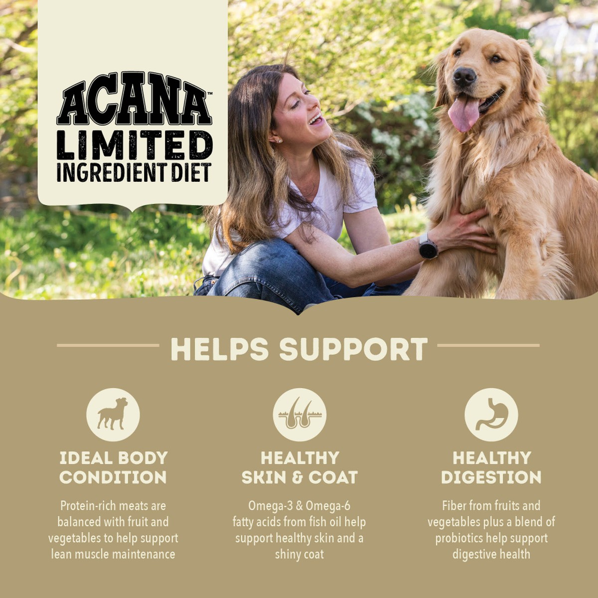 Acana Singles, Duck & Pear Limited Ingredients Grain Free Dry Dog Food 4.5lb | 146905NJG